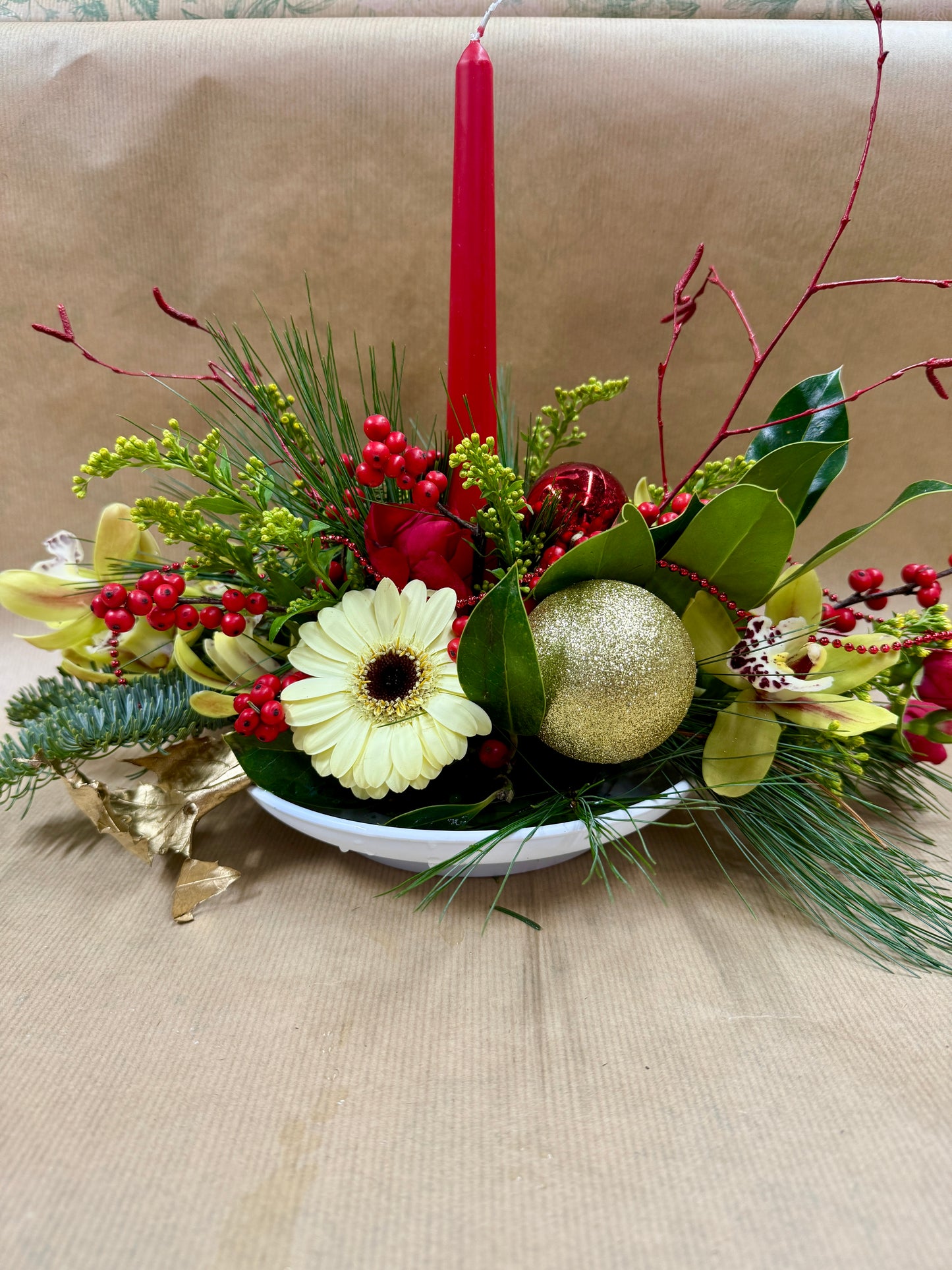 Centre de Table Noël Enchanté