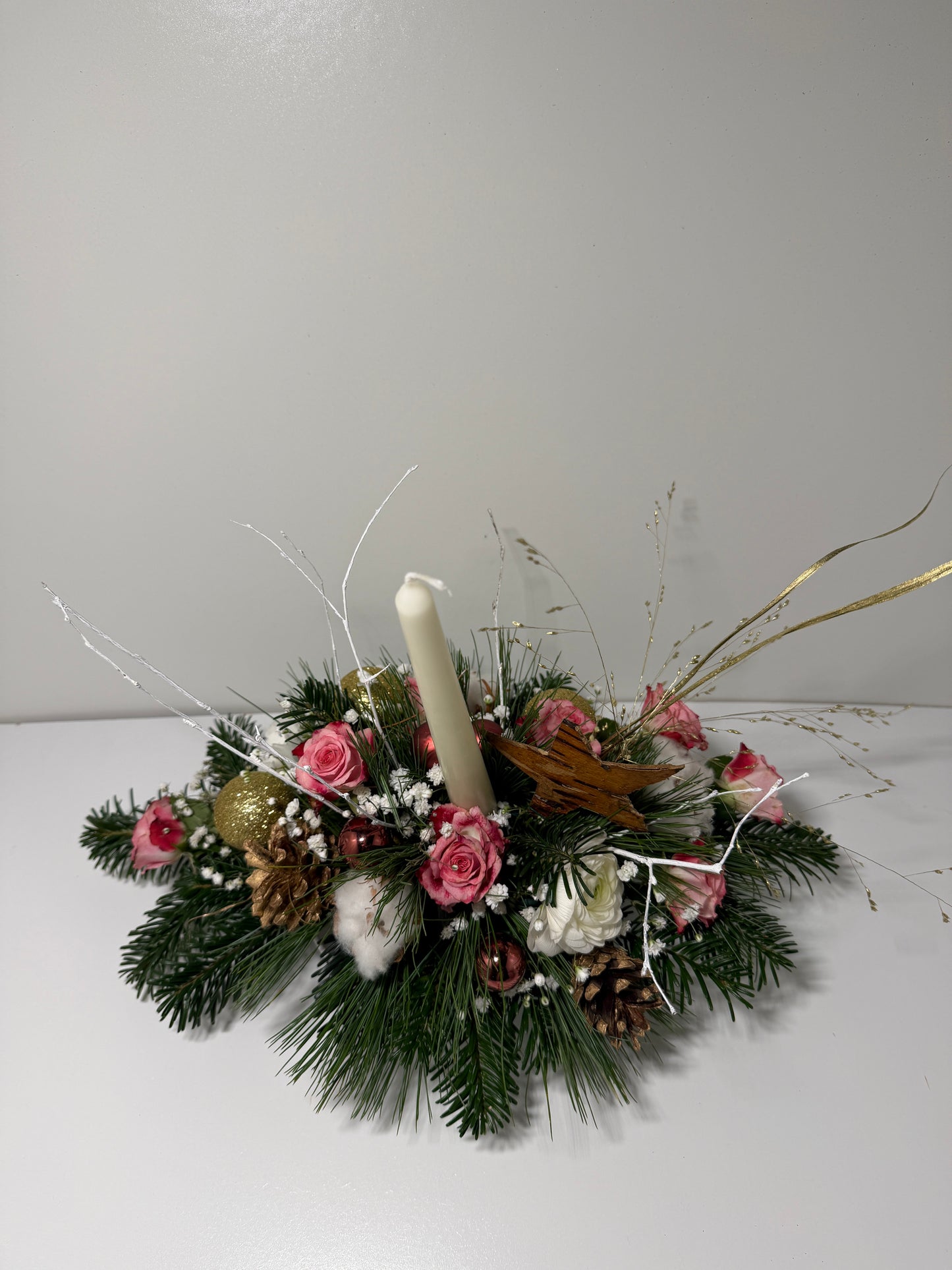 Centre de table – Douceur Rosée