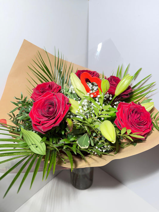 Bouquet Passion et Pureté – L'Équilibre Idéal