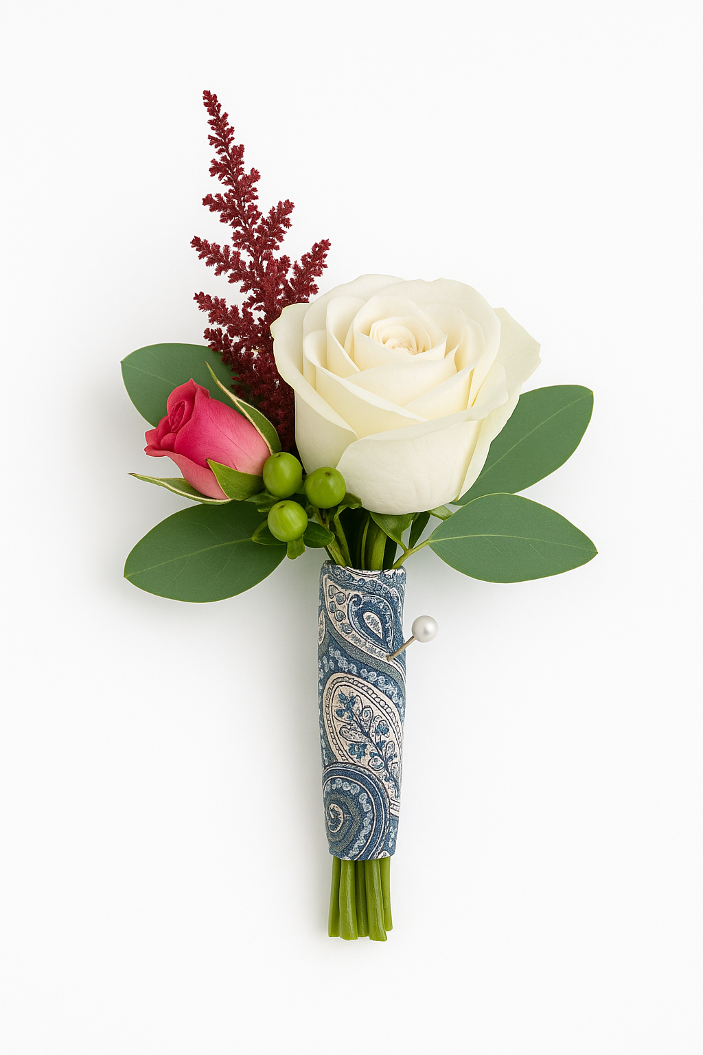 Boutonnière Élégance Florale
