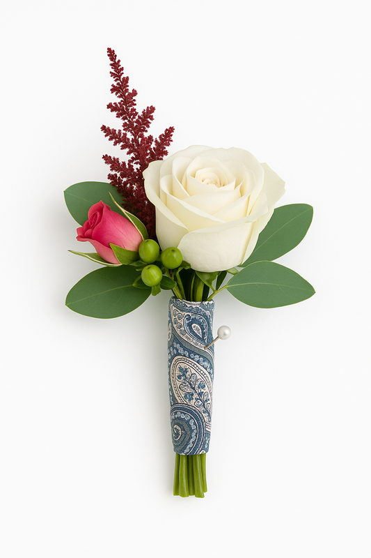 Boutonnière Élégance Florale