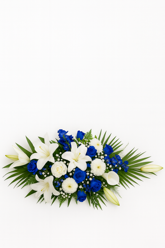 Éclat Bleu et Blanc