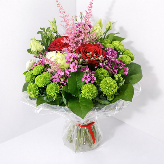 Douceur Florale – Bouquet Élégant aux Tons Naturels