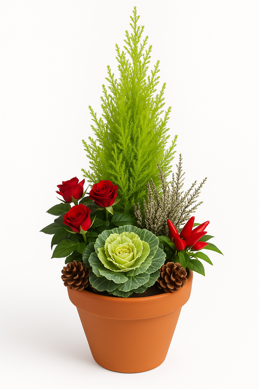 Jardinière Harmonie d’Hiver