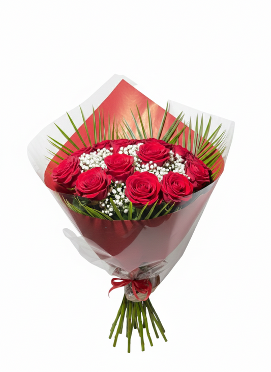 Bouquet de Roses Rouges – Une Déclaration d'Amour Unique