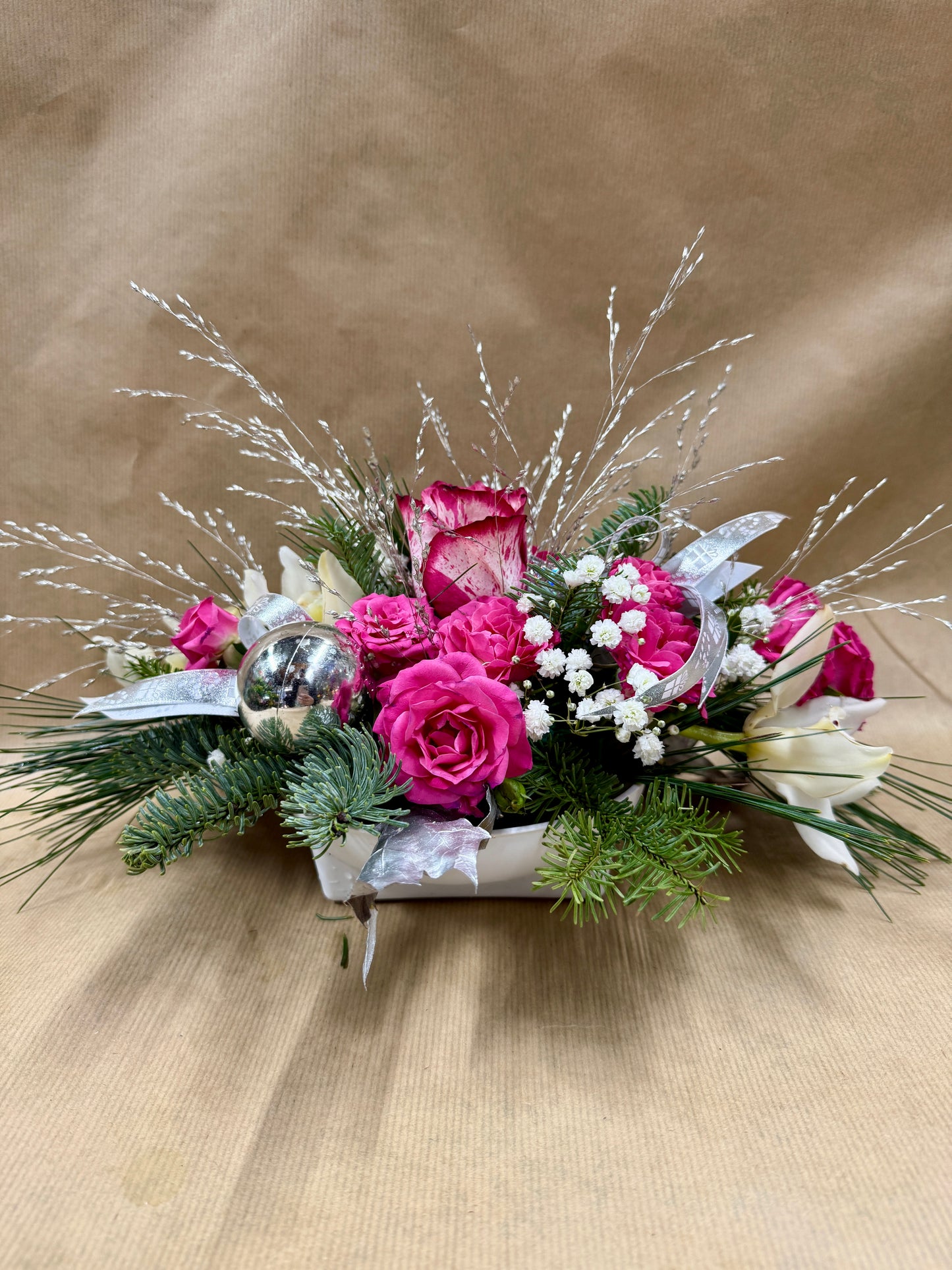 Composition Féerie Rose Argent