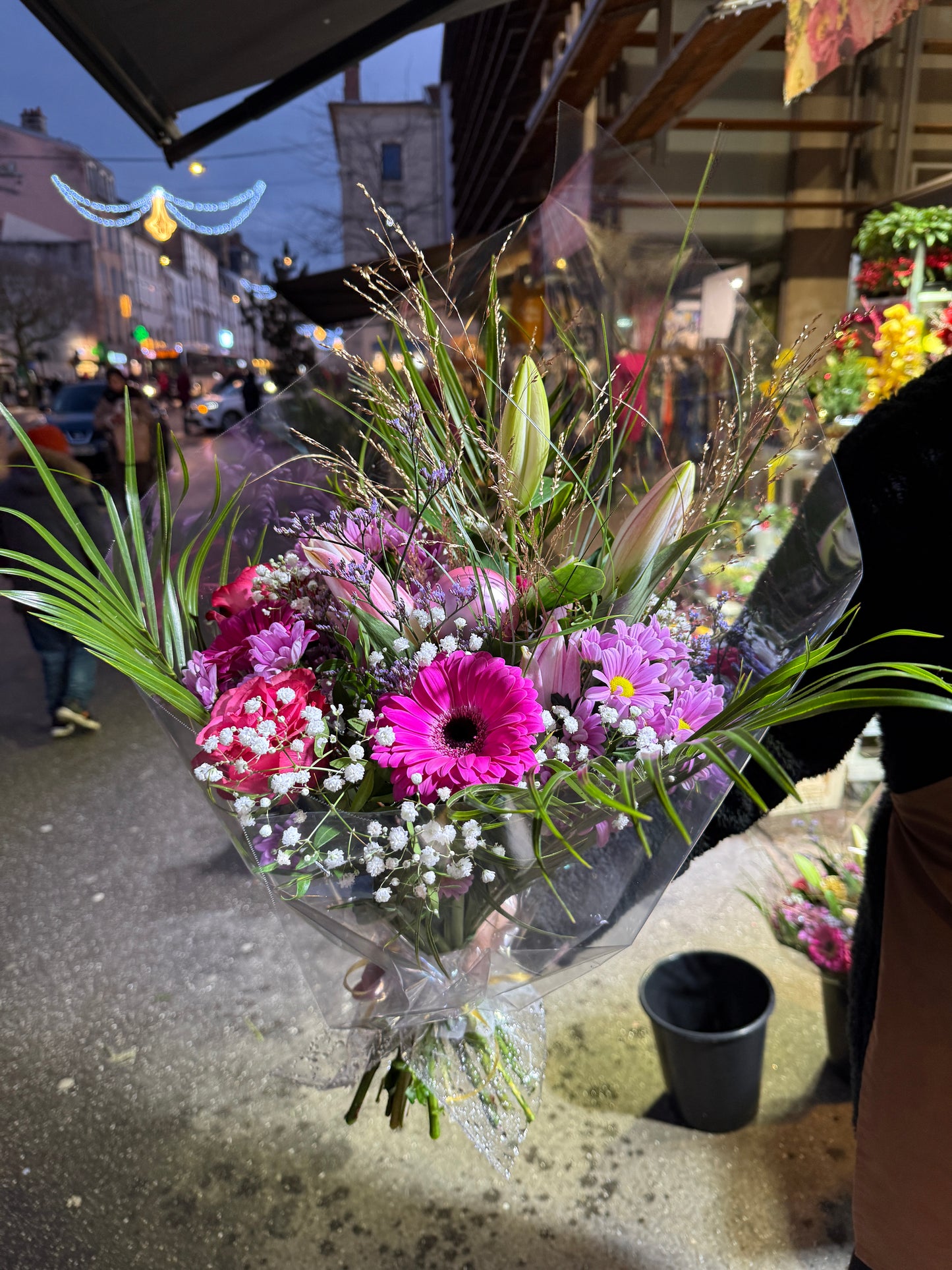 Bouquet Éclat Rose Sauvage