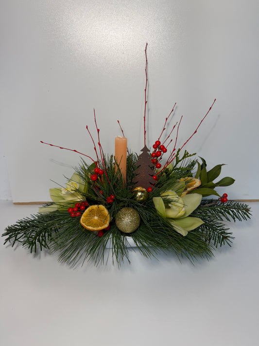 Centre de table – Éclat d’Hiver