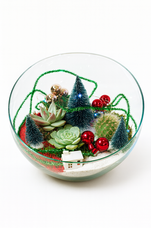 Terrarium de Noël Magique