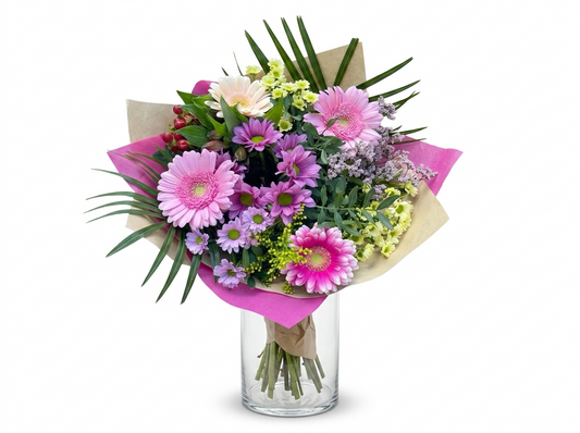 Bouquet Rose et Lilas