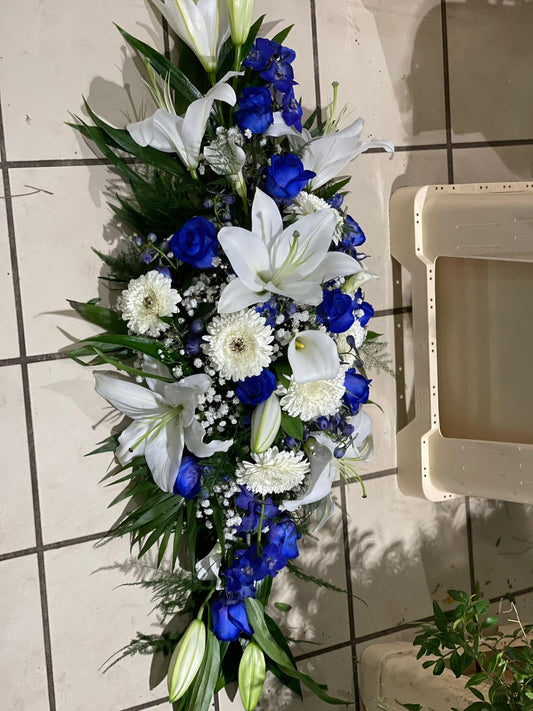 Éclat Bleu et Blanc