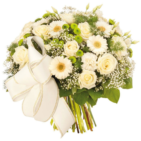 Bouquet Hommage en Blanc